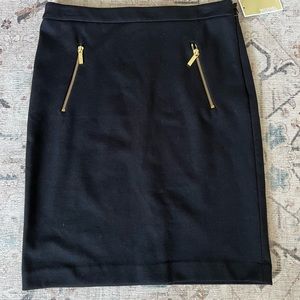 BRAND NEW MICHAEL KORS BLACK SKIRT